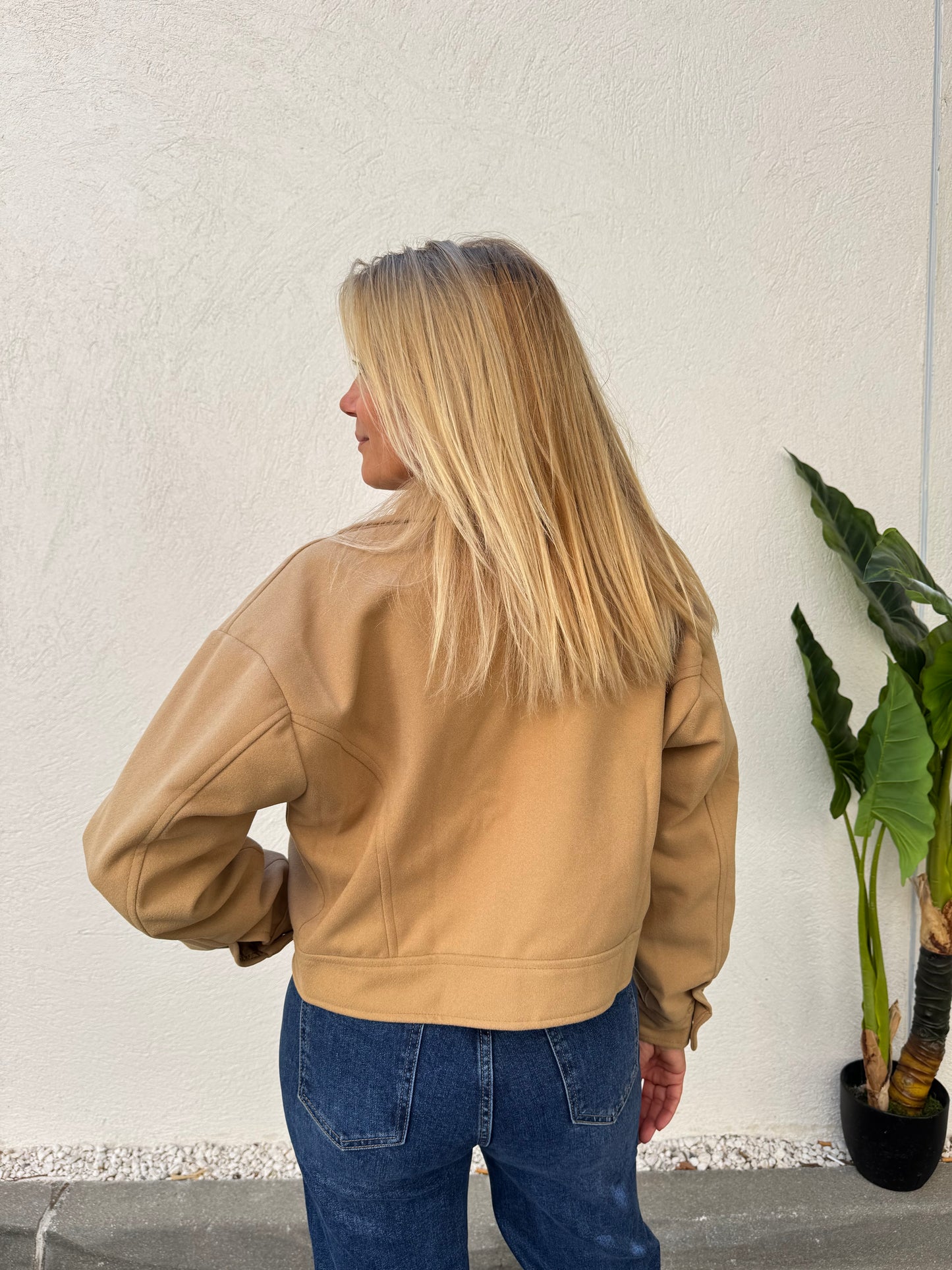 Veste coupe perfecto beige