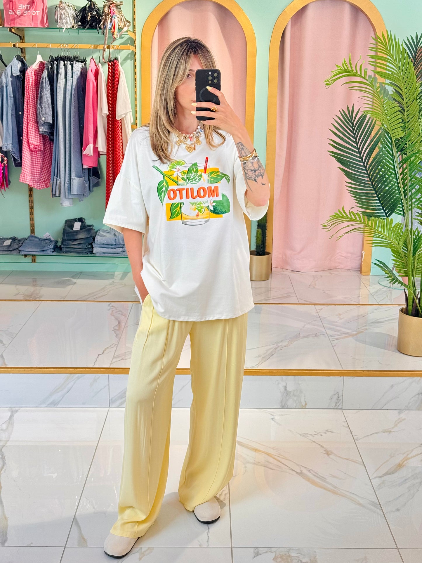 T-shirt tunique oversize “Mojito”