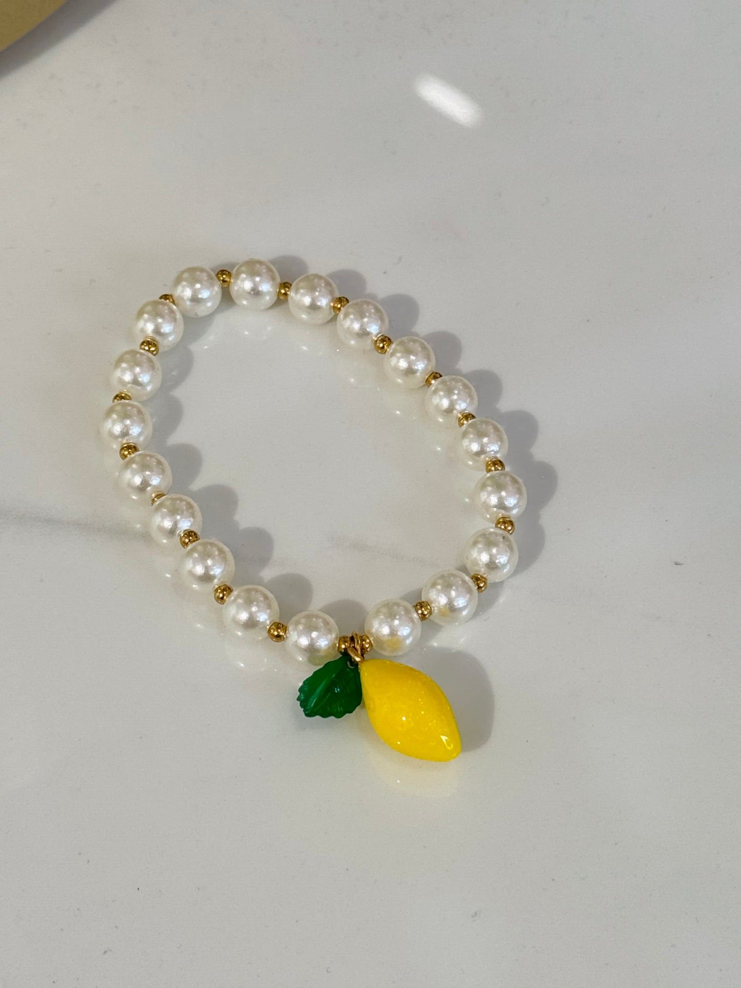 Bracelets perle & citron
