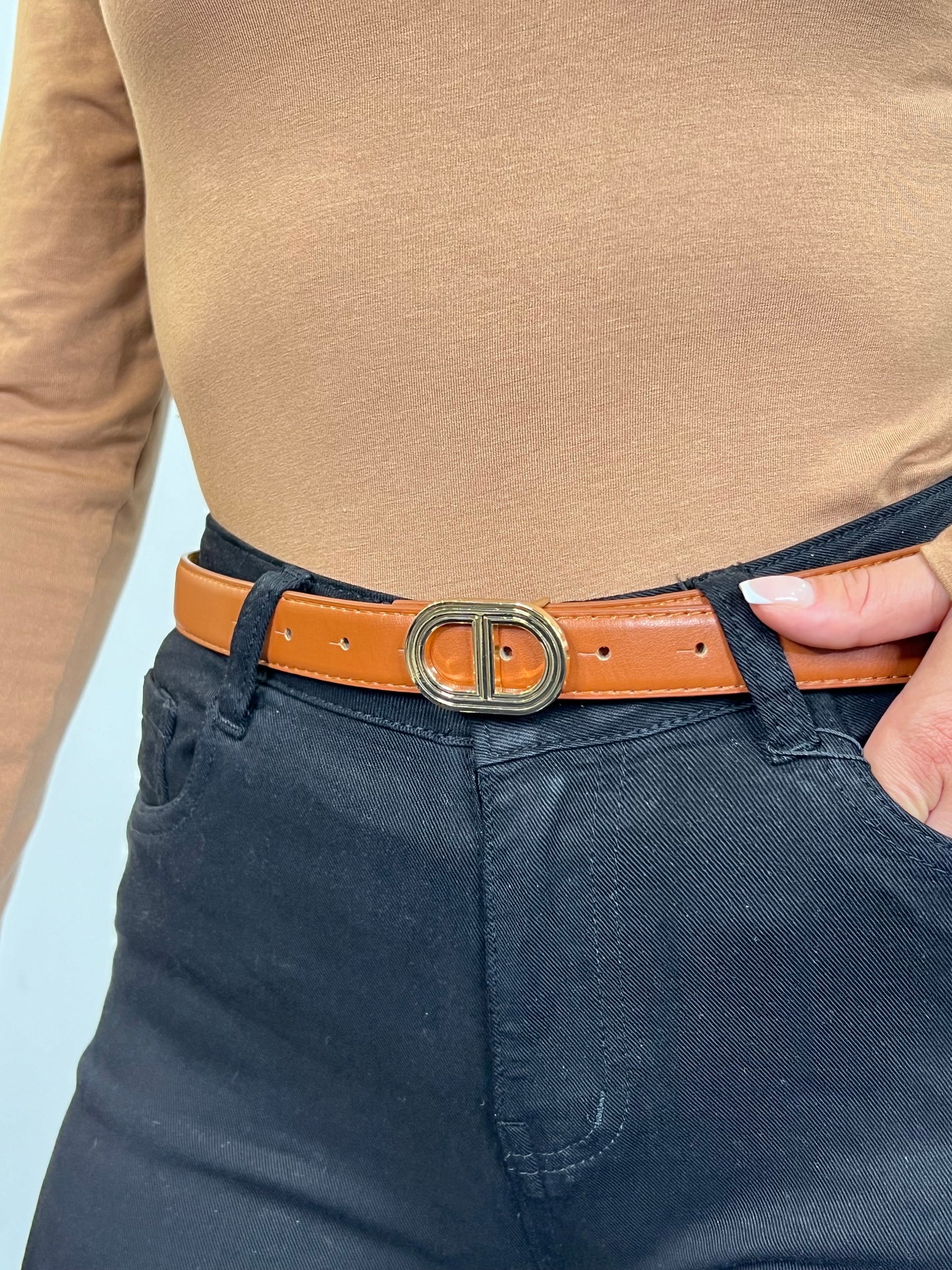 Ceinture DD Camel