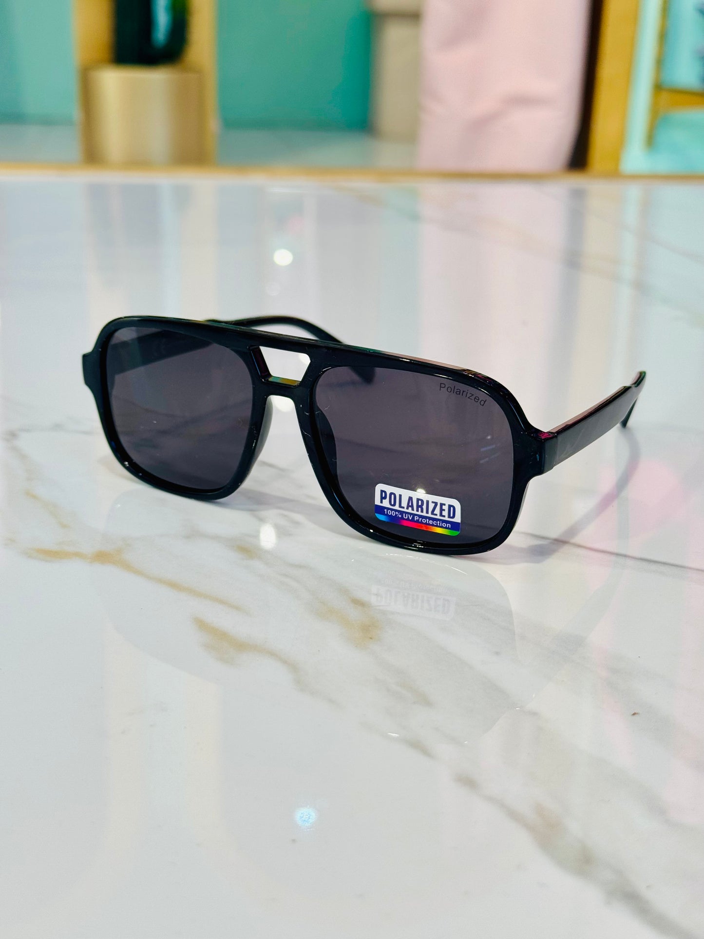 Lunette polarisée noire