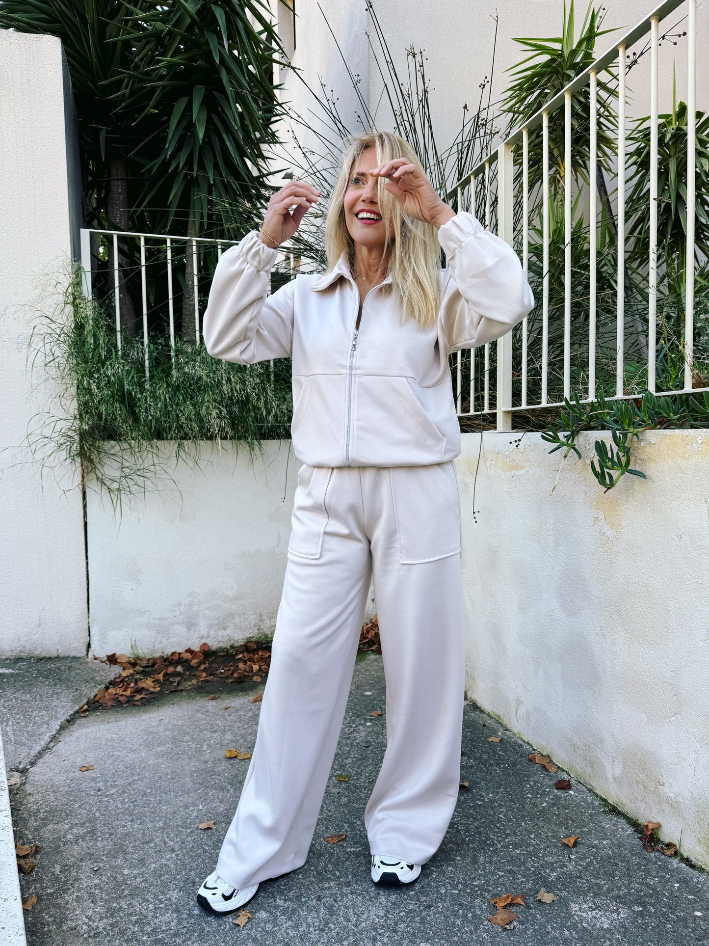 Ensemble Jogging Douceur – Confort & Style coloris beige