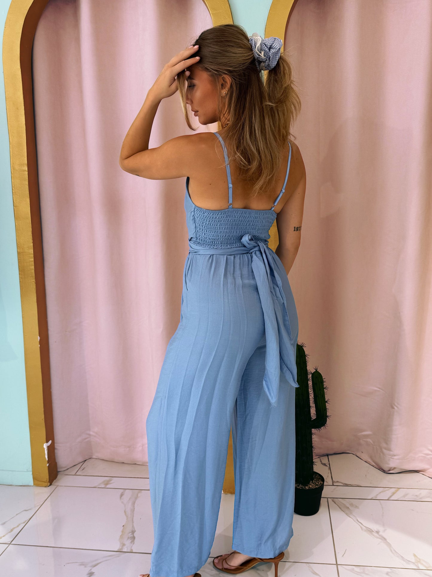 Combi Pantalon magique - bleu