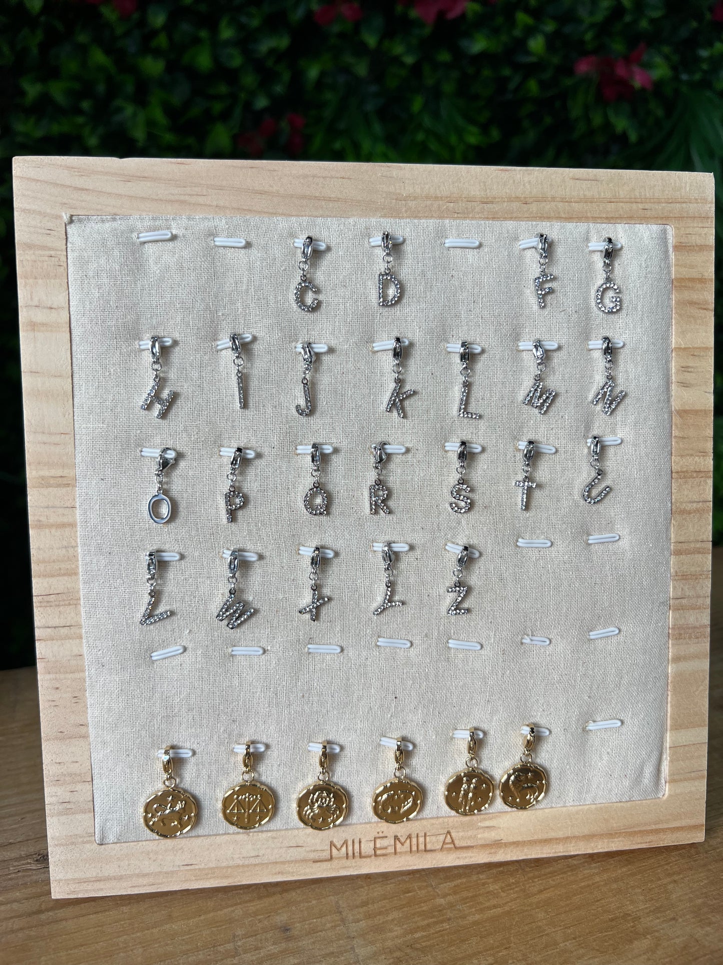 Collier lettres personnalisable
