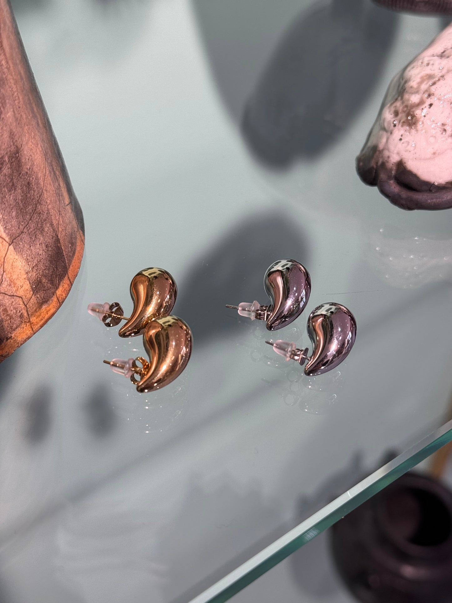 Boucles gouttes dupe or format mini