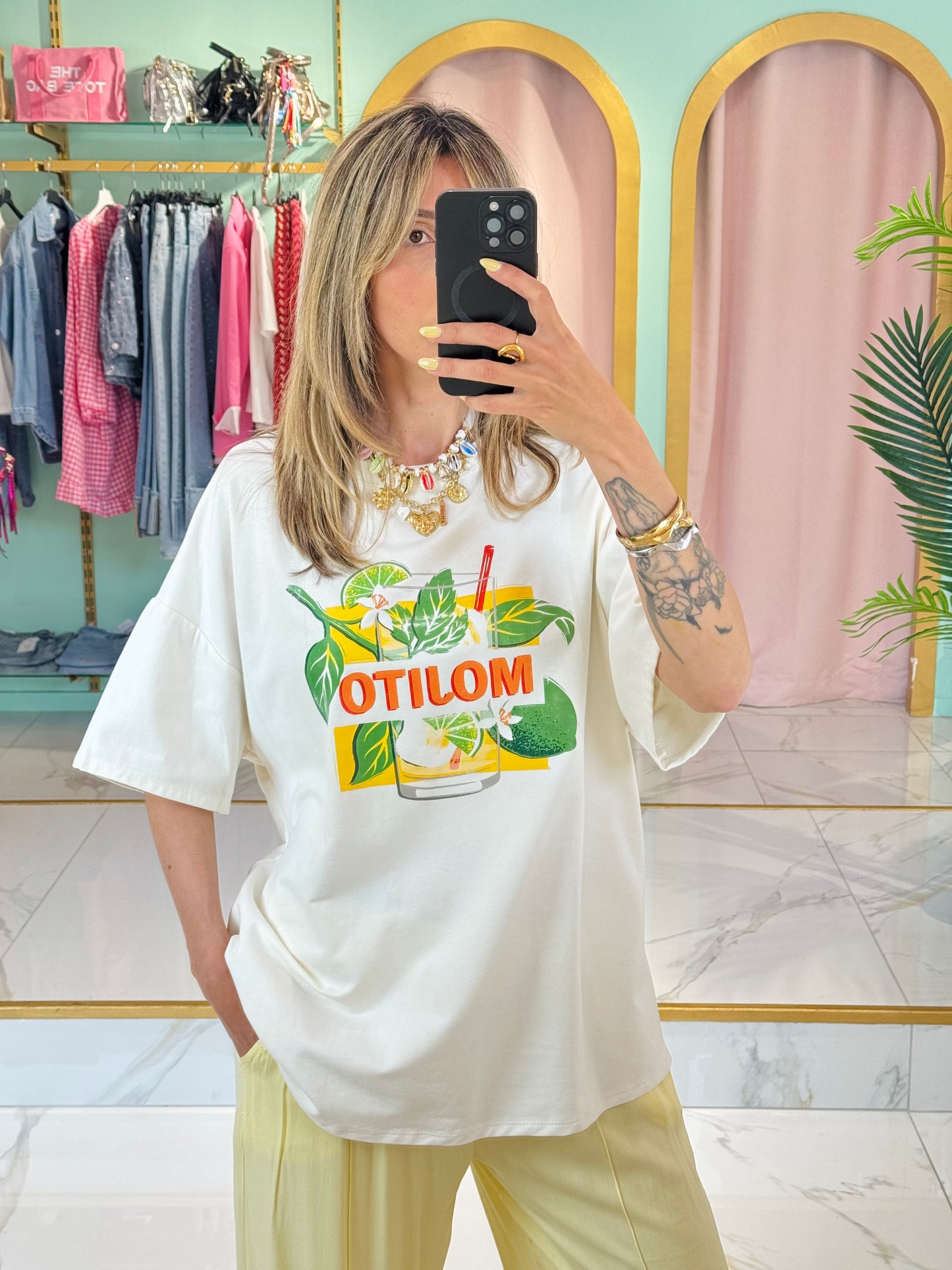 T-shirt tunique oversize “Mojito”