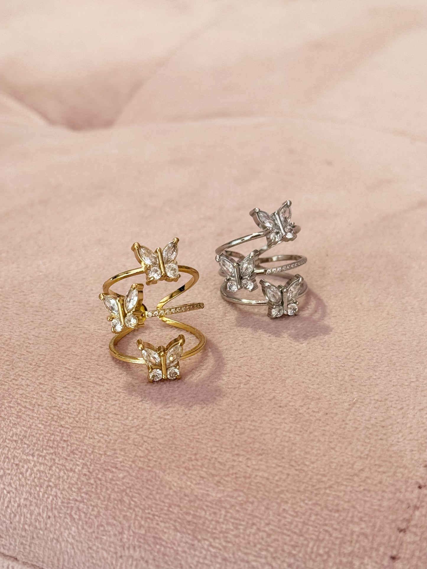 Bague papillon