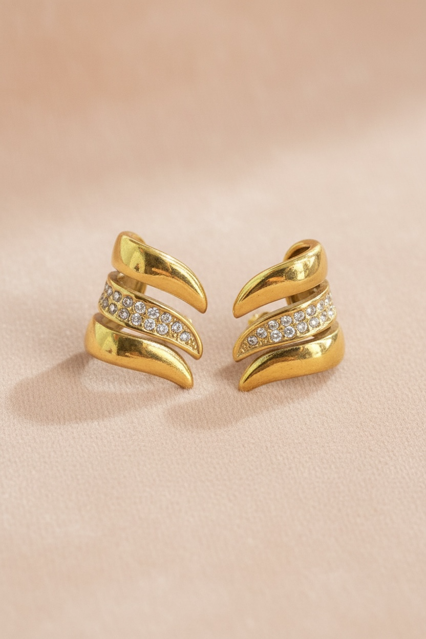 Boucles d’oreilles Savana trio