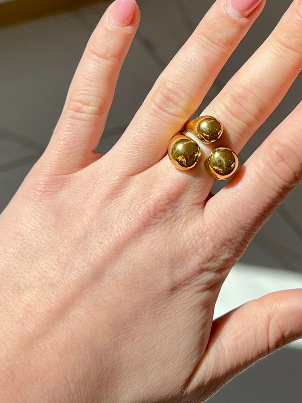 Bague trio