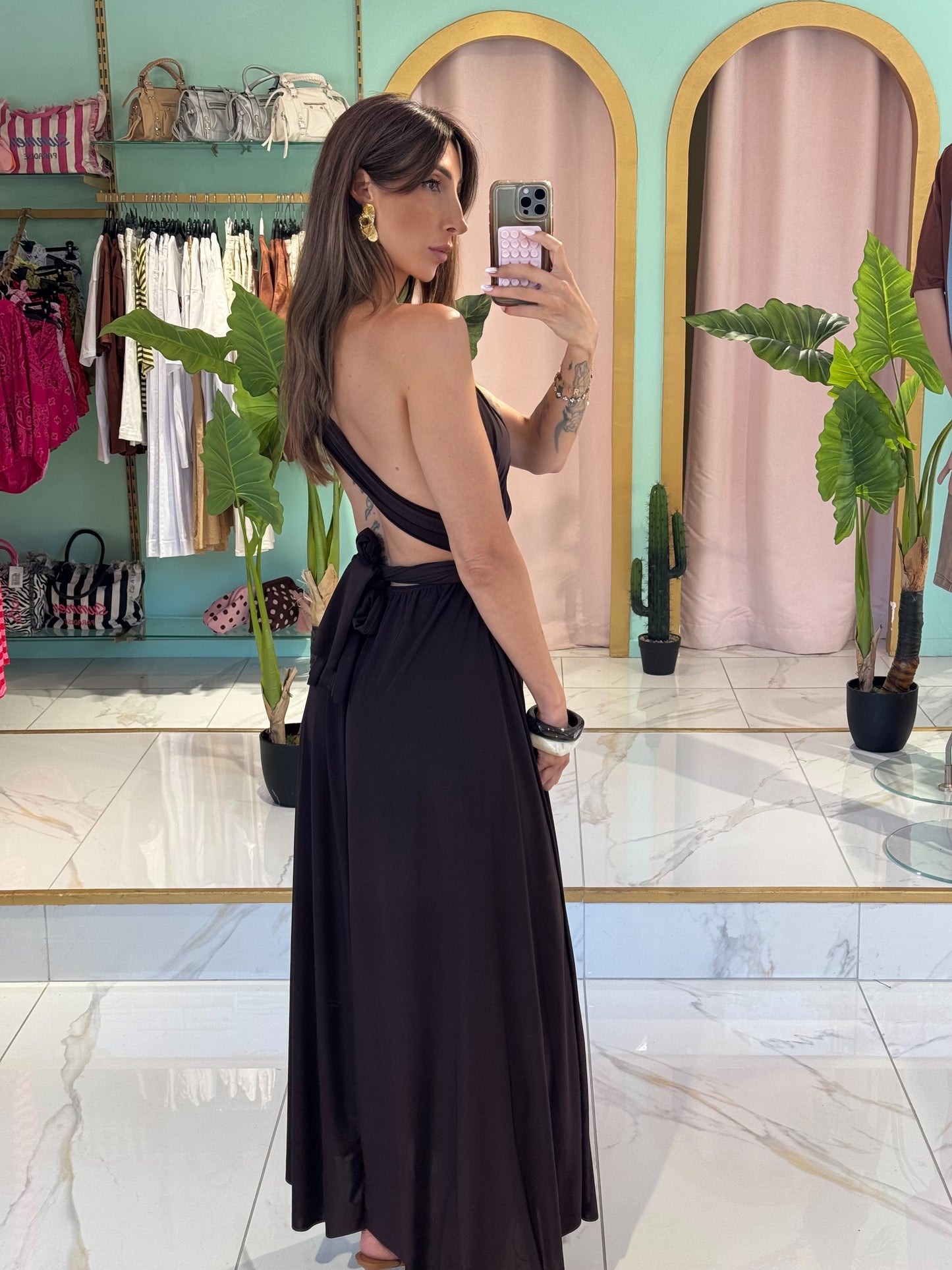 Robe Multi-Positions - marron