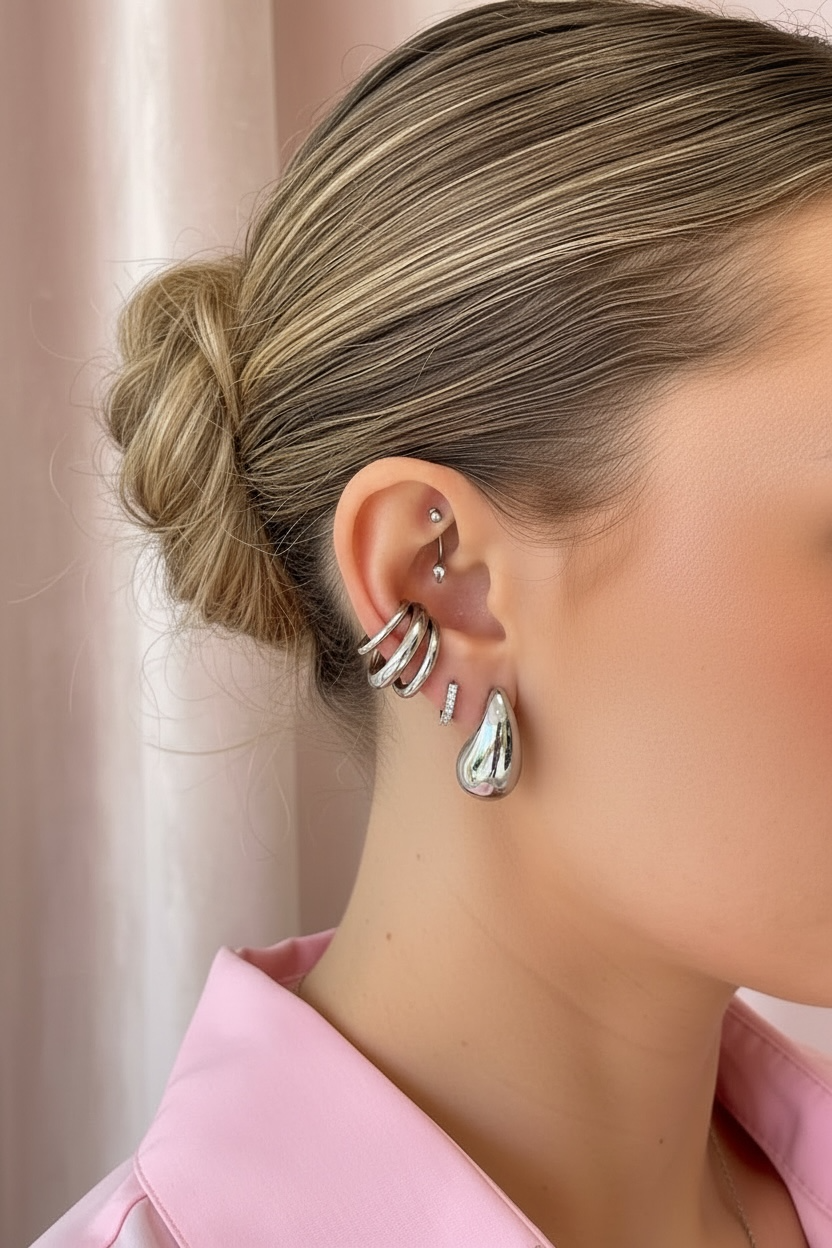 Boucles gouttes dupe basiques
