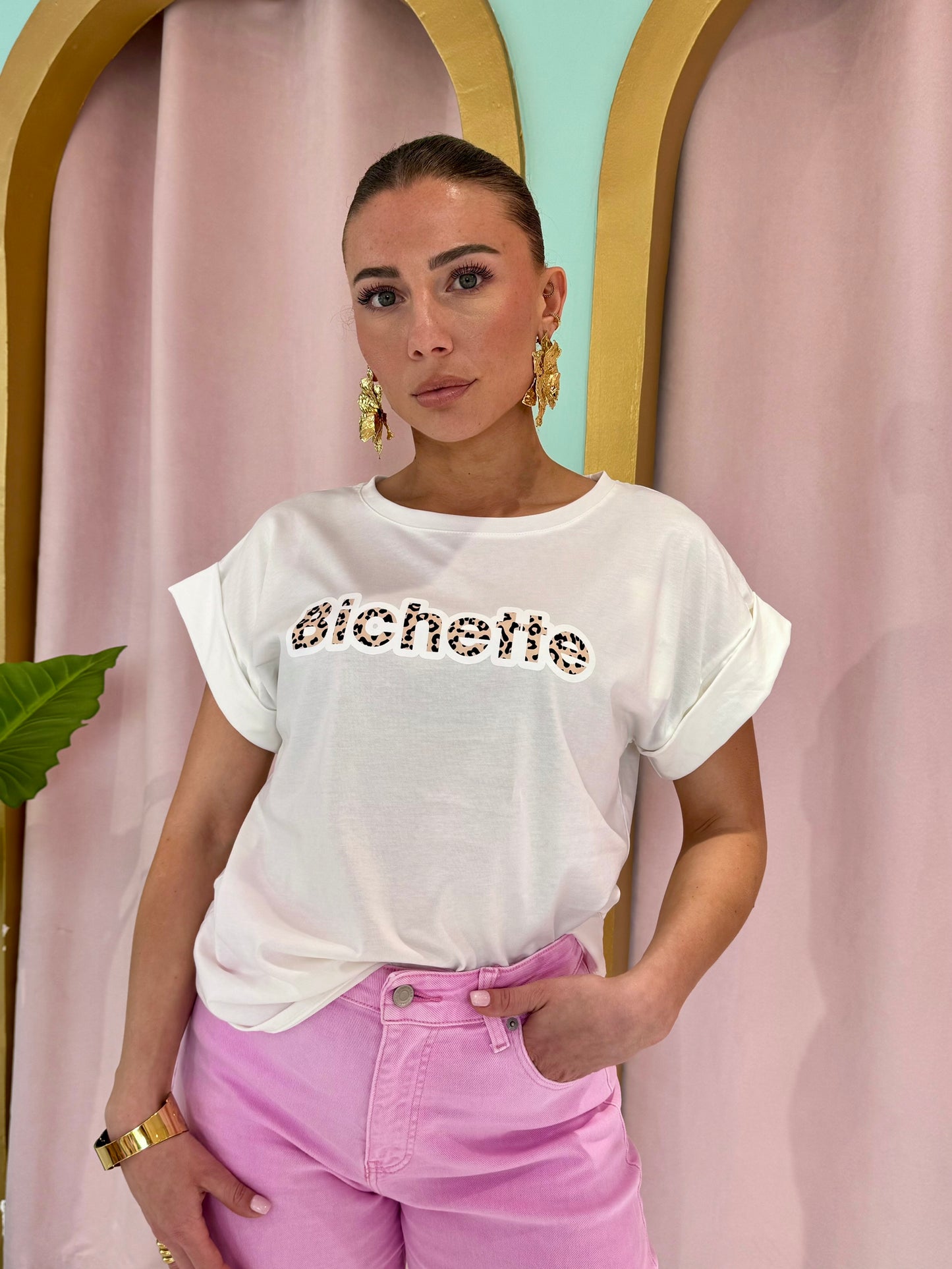 T-shirt bichette blanc