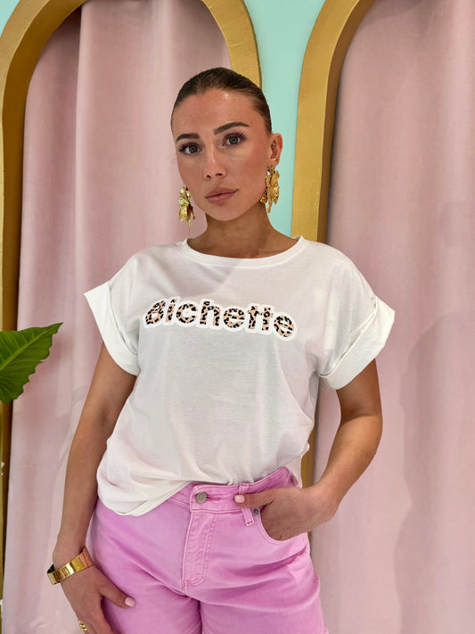 T-shirt bichette blanc