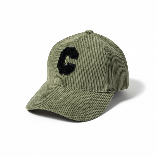 Casquette velours côtelé C kaki