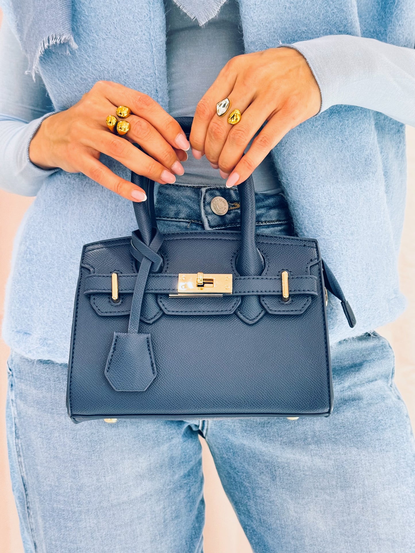 Sac dupe bleu marine