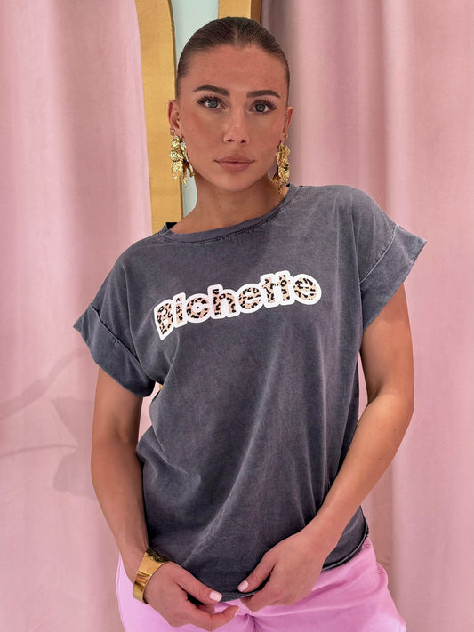 T-shirt bichette gris