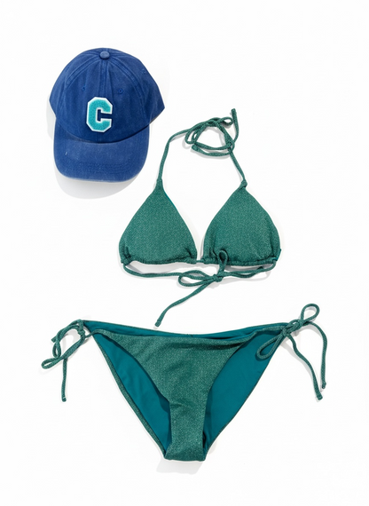 👙 Bikini “Scintilla” – Dag Adom turquoise