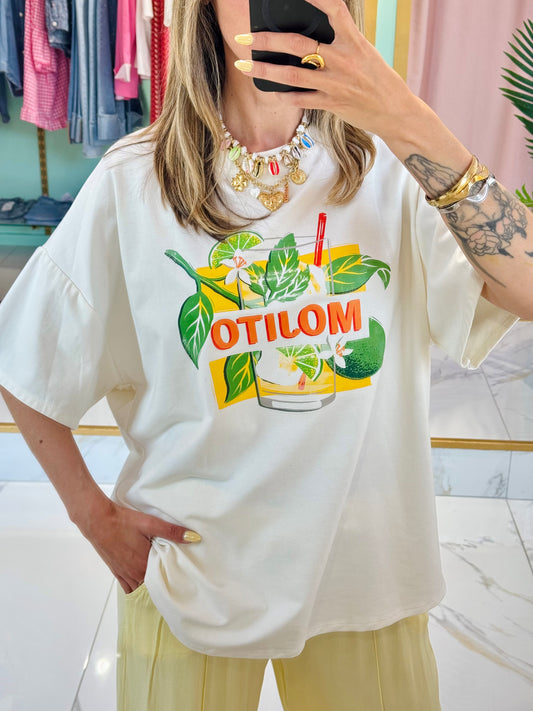 T-shirt tunique oversize “Mojito”