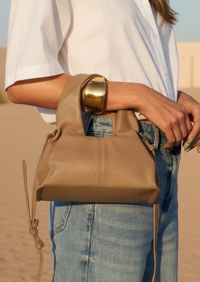 Sac dupe pola - sable
