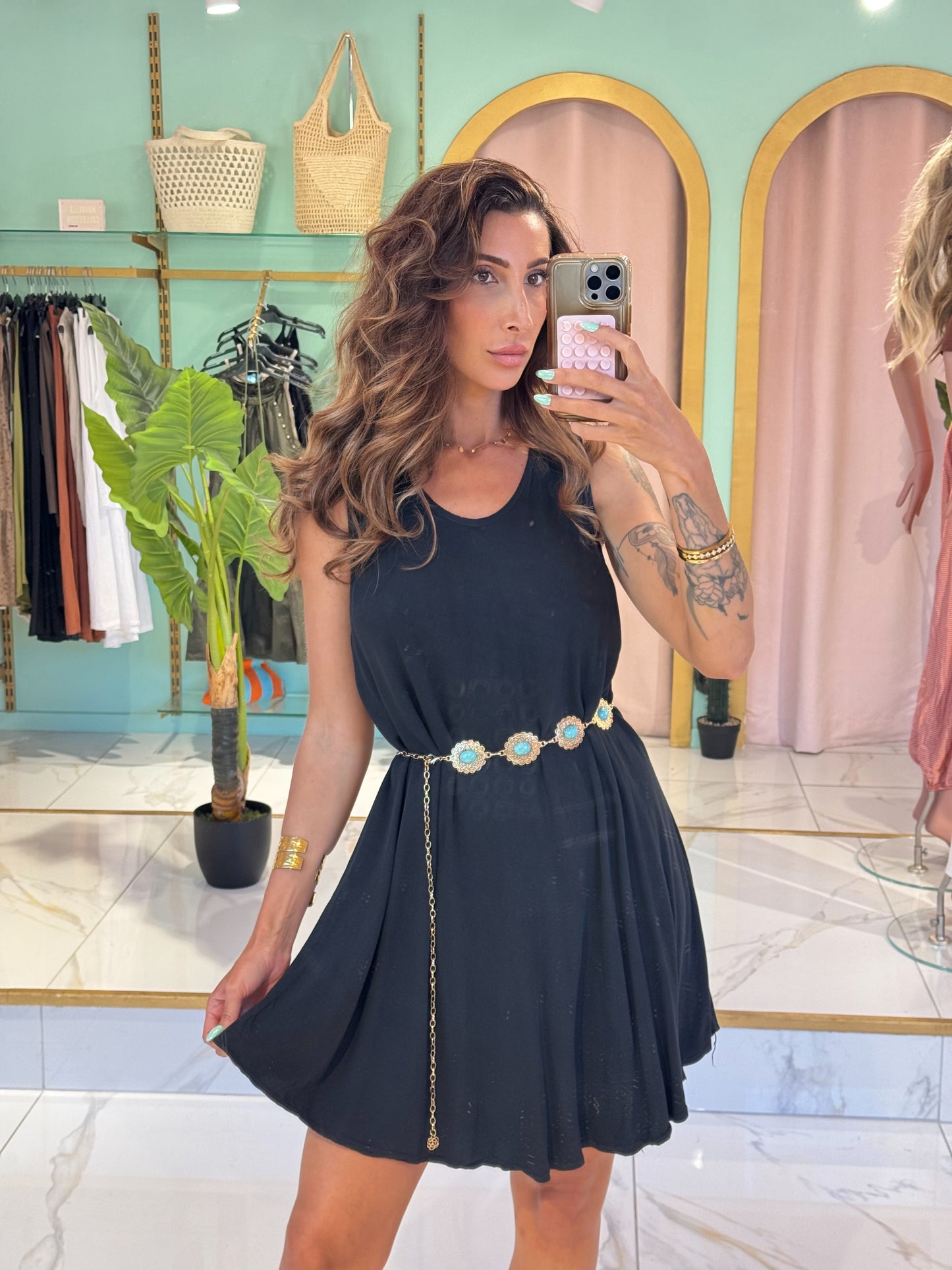 Robe canicule - noire