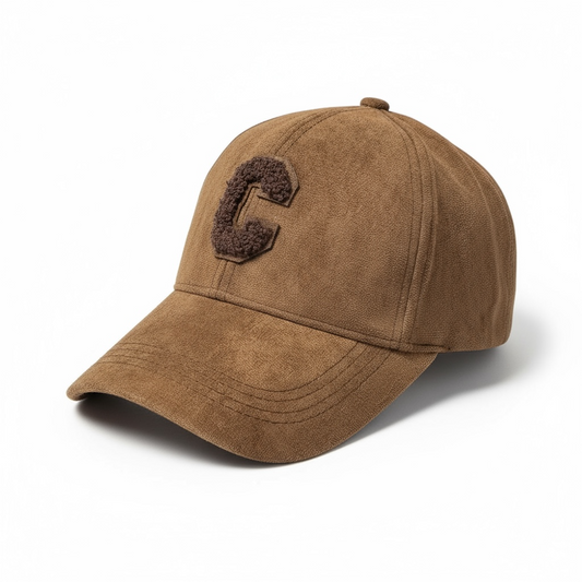 Casquette nubuck C bouclette chocolat