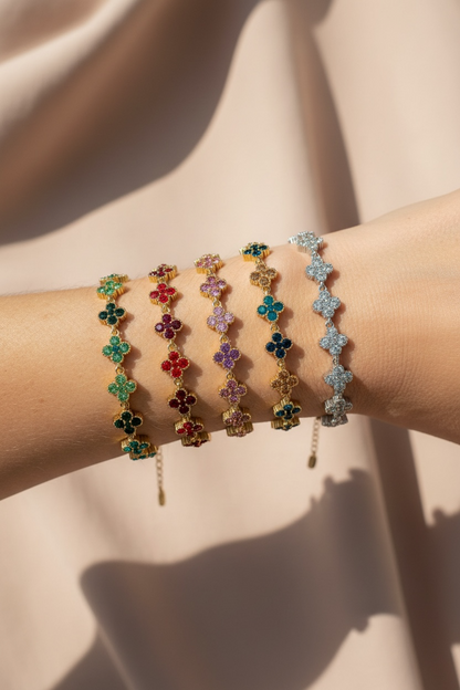 Bracelets fleurs