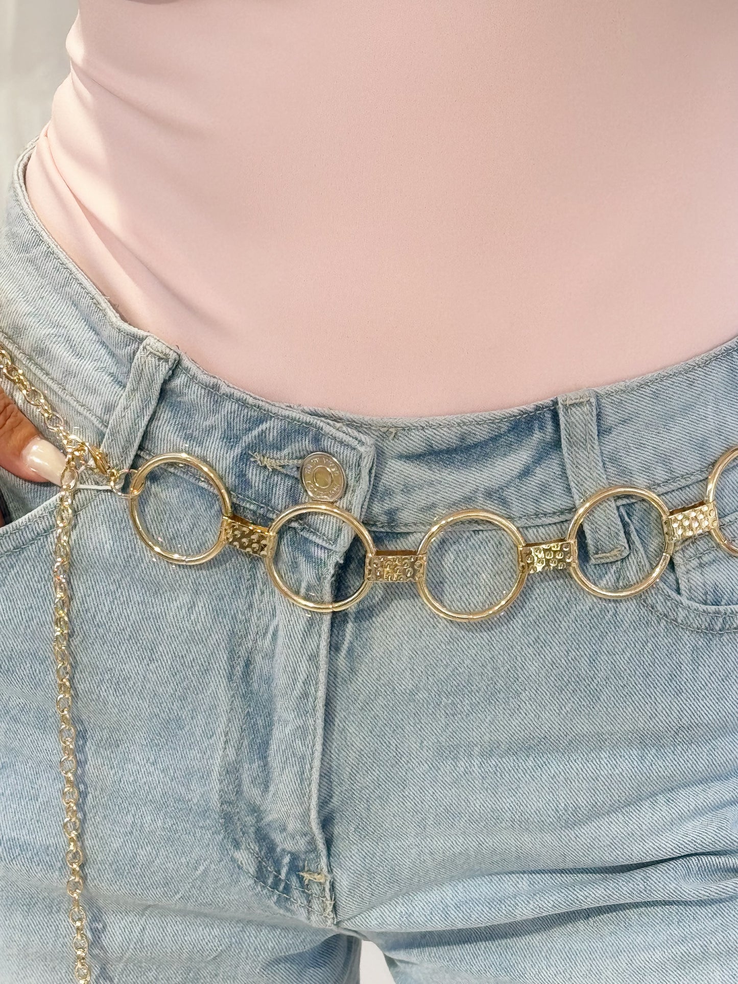 Ceinture chaîne anneaux