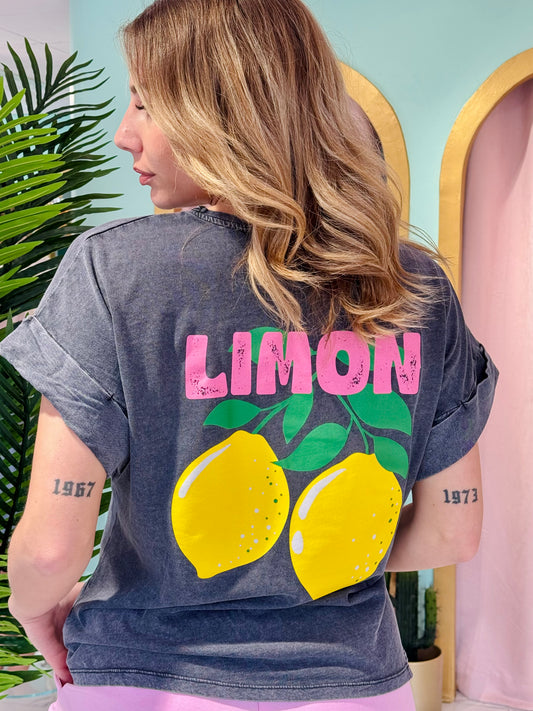 T-shirt « Limon » - Gris