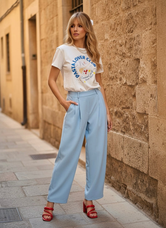 Pantalon ballon jogging - bleu