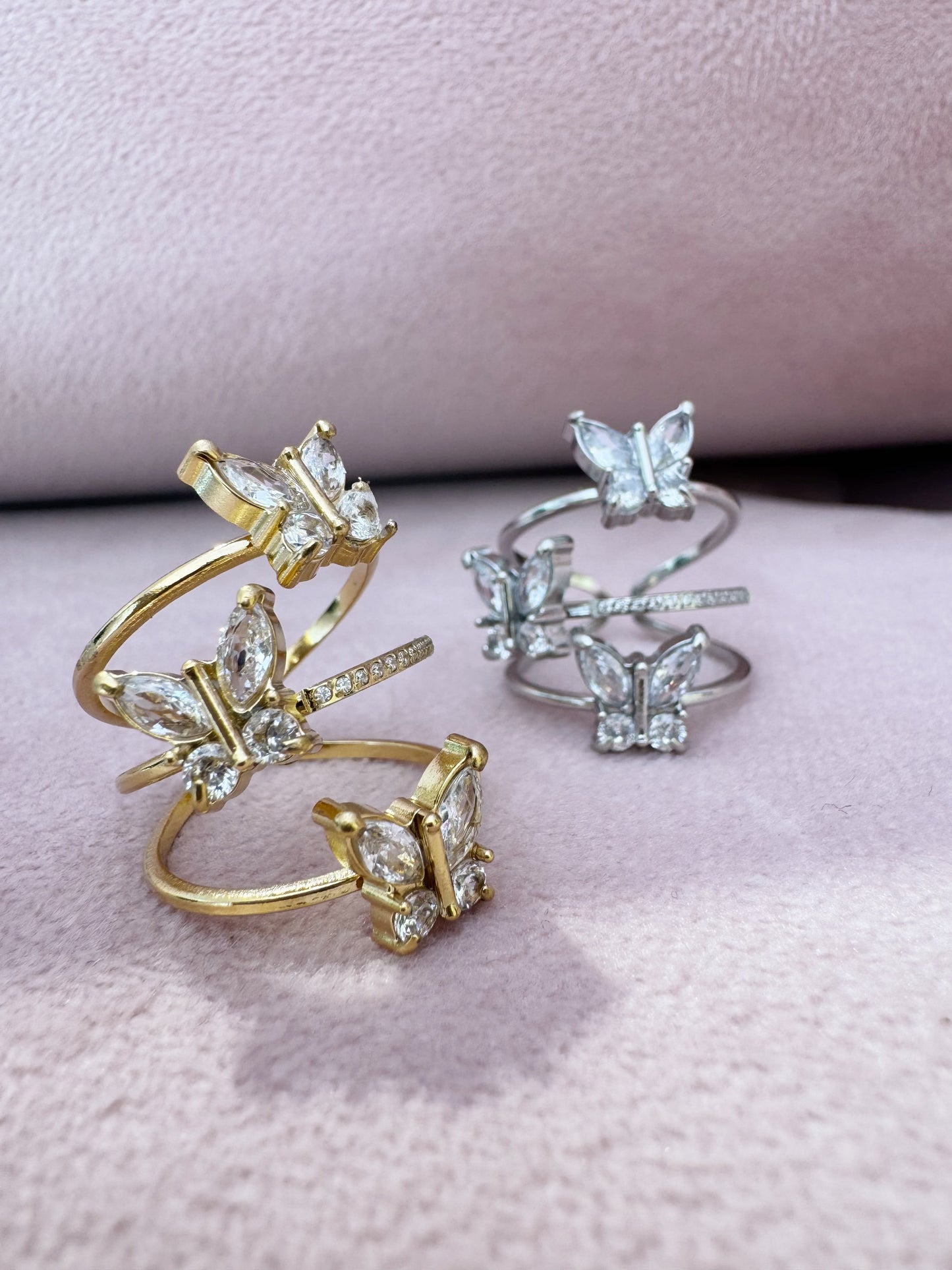 Bague papillon