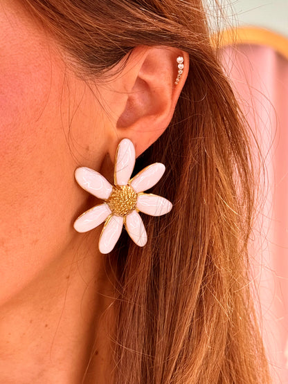 Boucles d’oreilles marguerite mile Mila