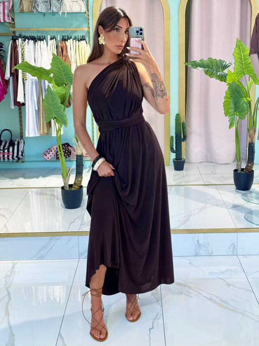 Robe Multi-Positions - marron