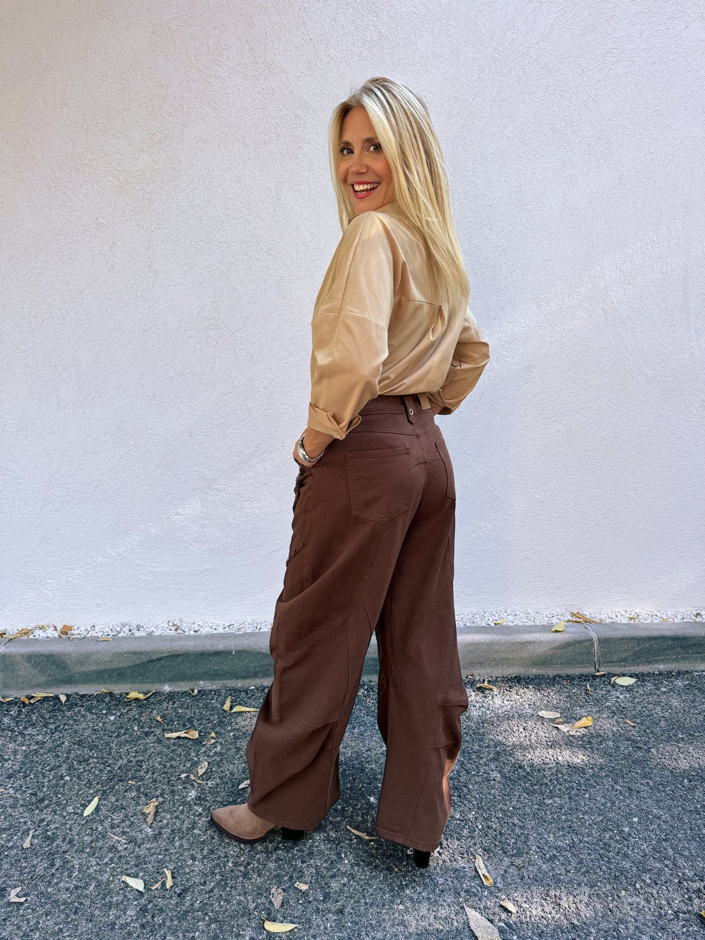 Jean maxi ballon chocolat