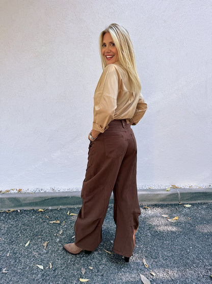 Jean maxi ballon chocolat