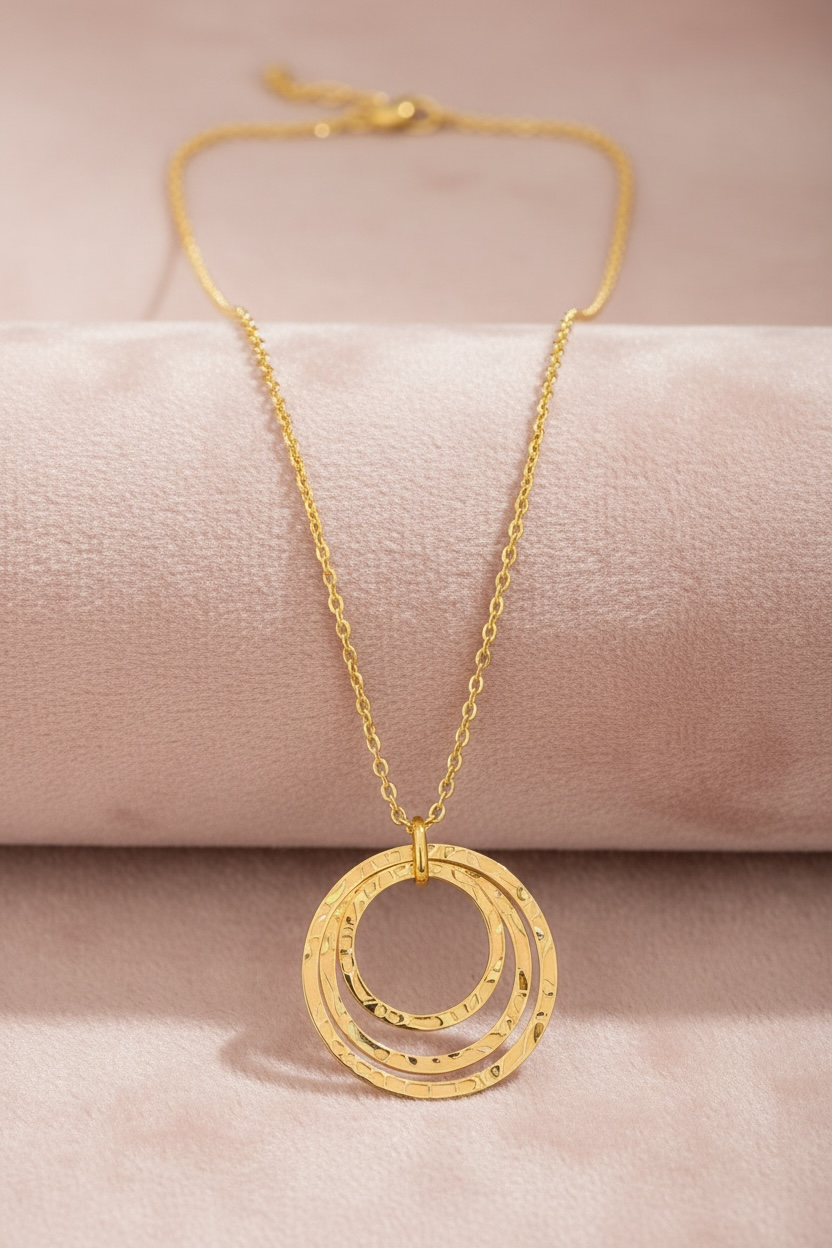 Sautoir long avec boucles