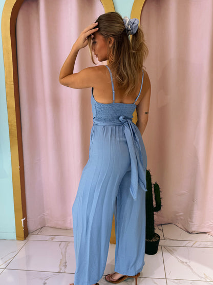 Combi Pantalon magique - bleu