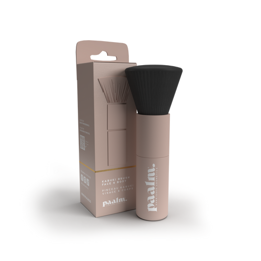 Kabuki Brush – Pinceau Visage & Corps spécial Mousse Autobronzante