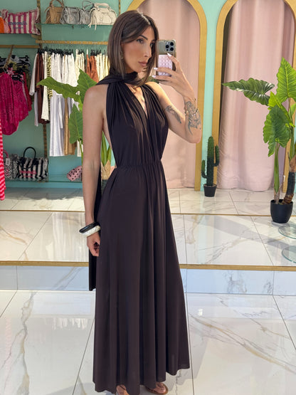 Robe Multi-Positions - marron