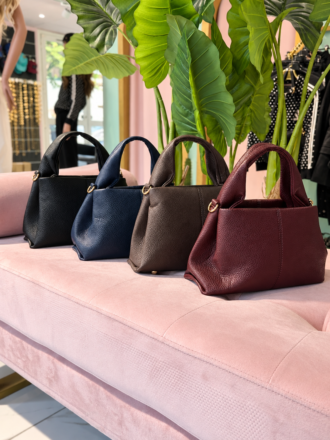 Sac dupe Paula en similicuir grainé