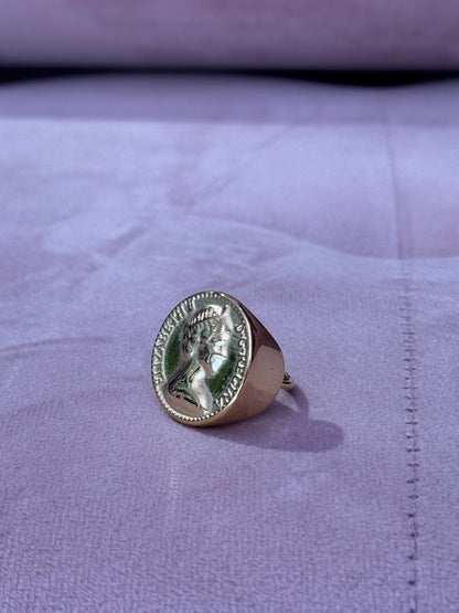 Bague pièce or