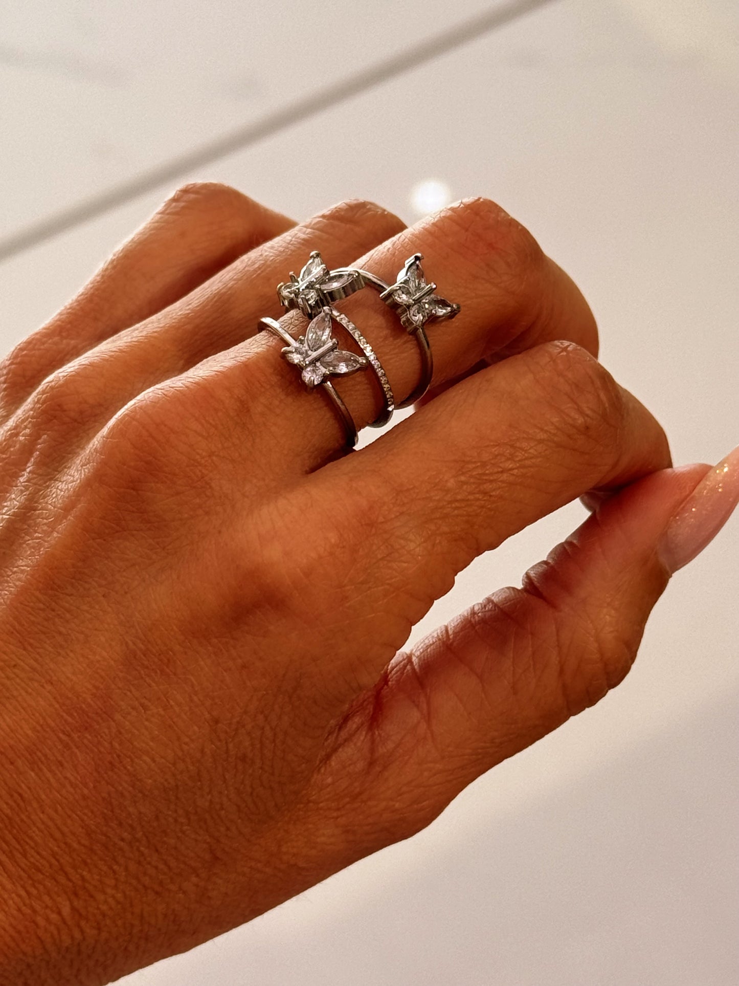 Bague papillon