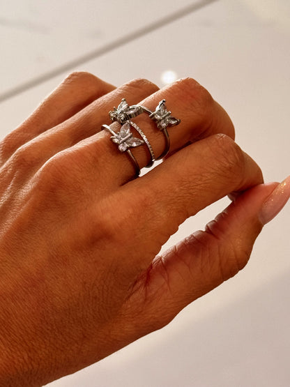 Bague papillon