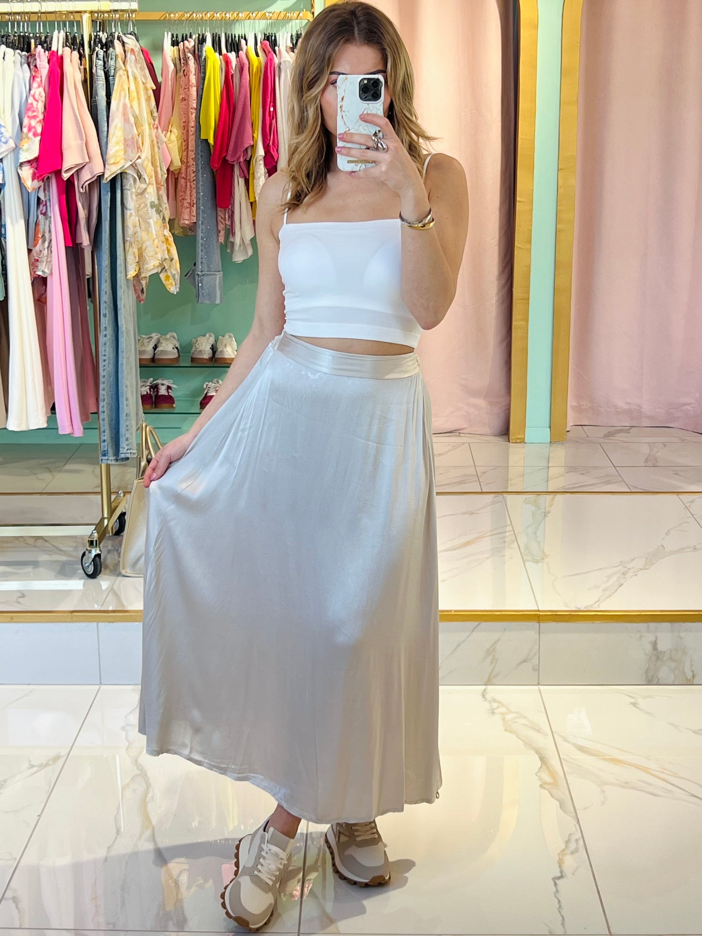 Bandeau fines bretelles et coques - blanc