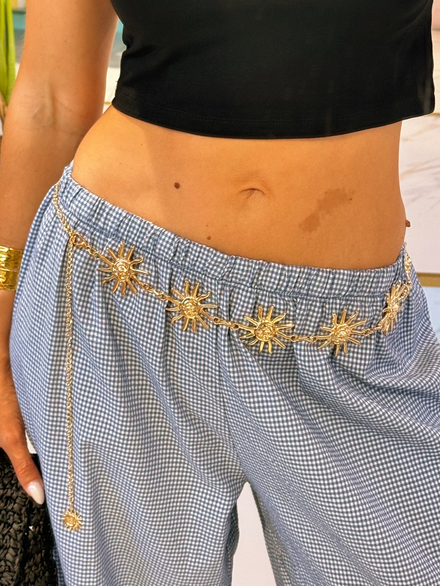 Ceinture chaîne grand soleil