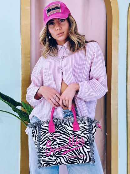 Sac Summer vibes zèbre