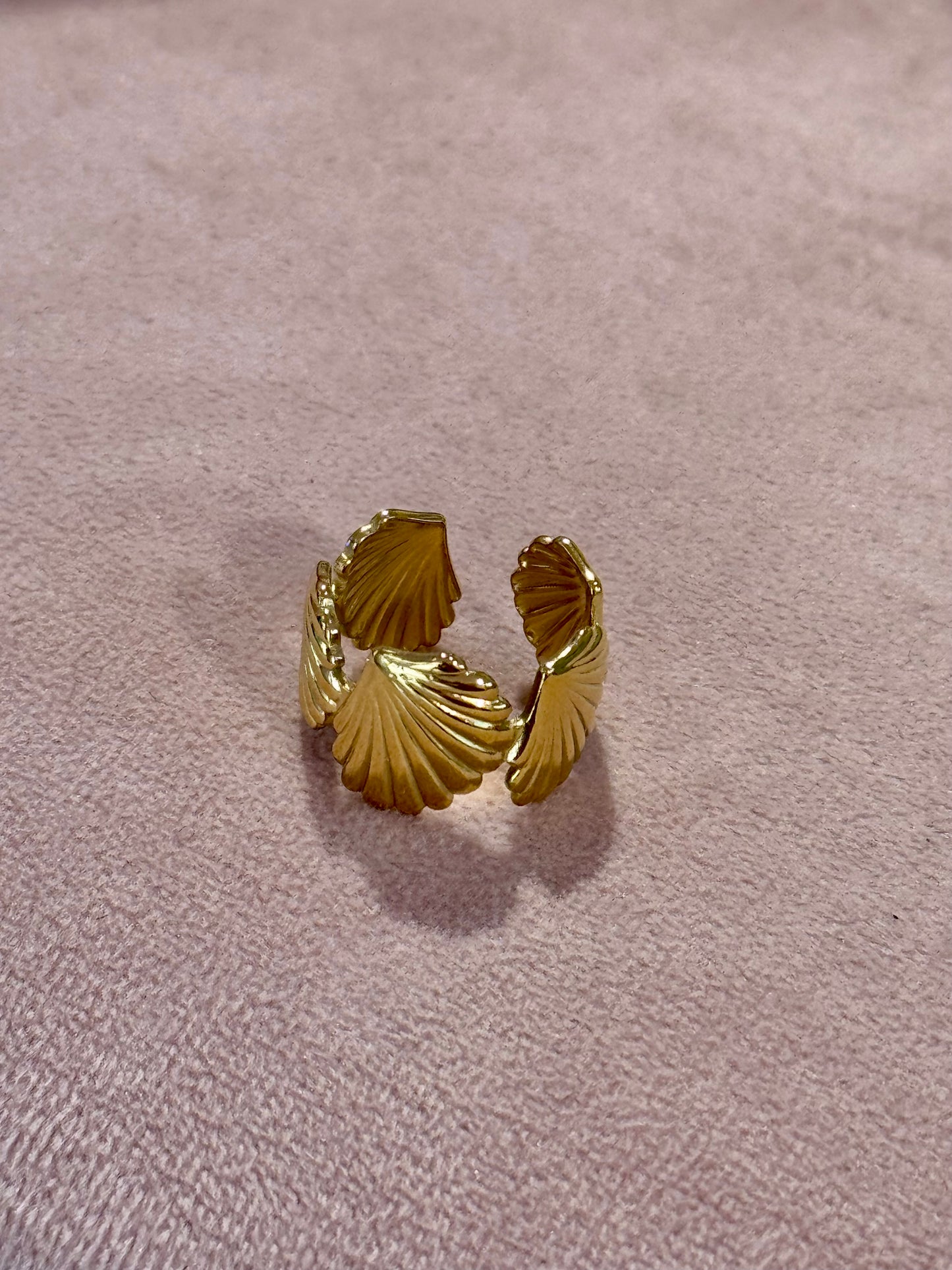 Bague coquillage