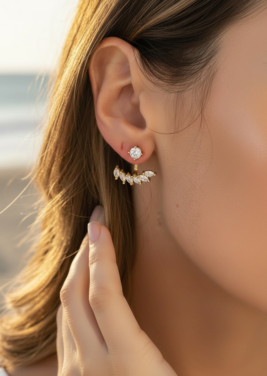 Boucles d’oreilles modèle Sophia - or