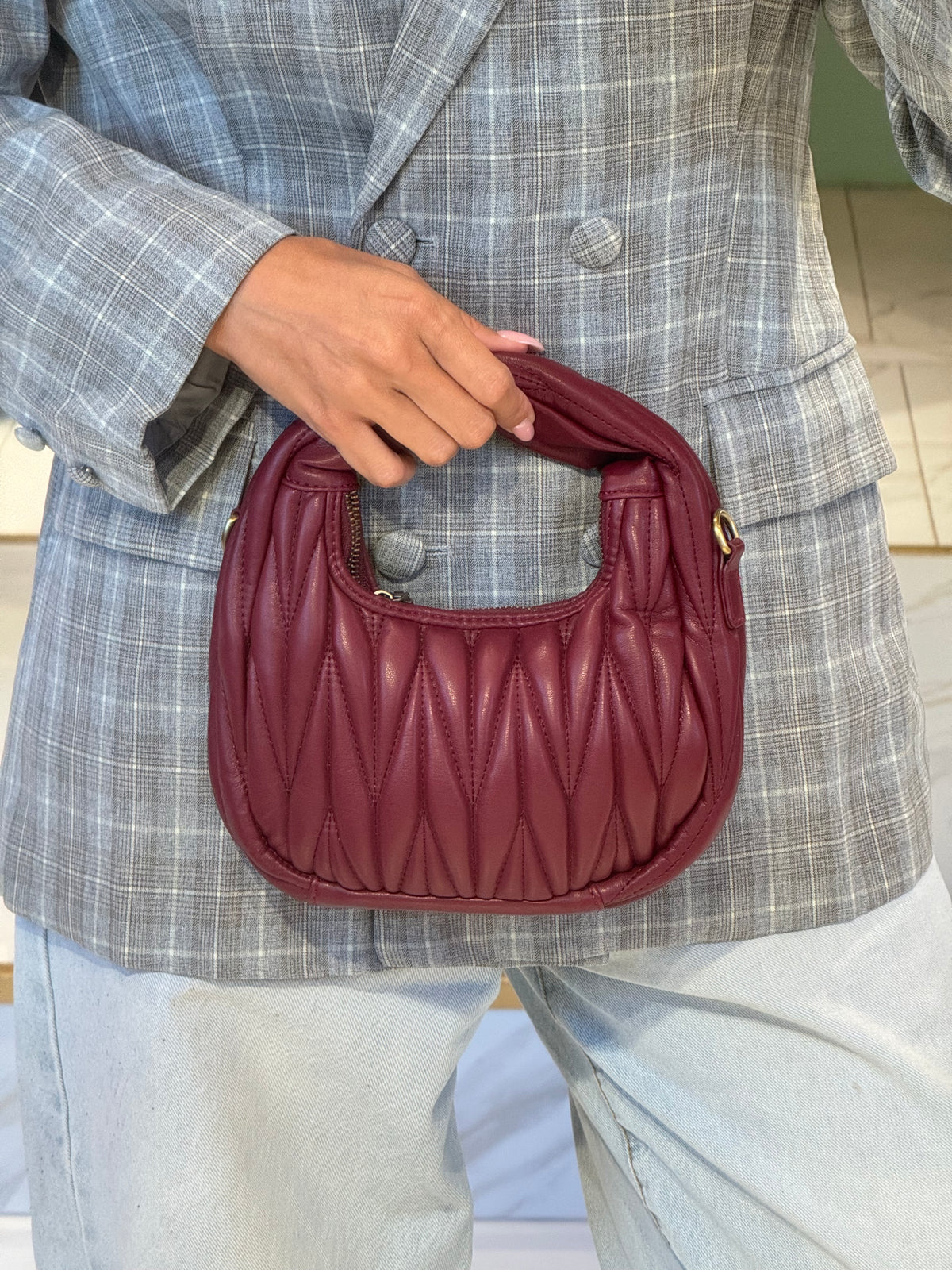 Sac dupe MIMI - bordeaux