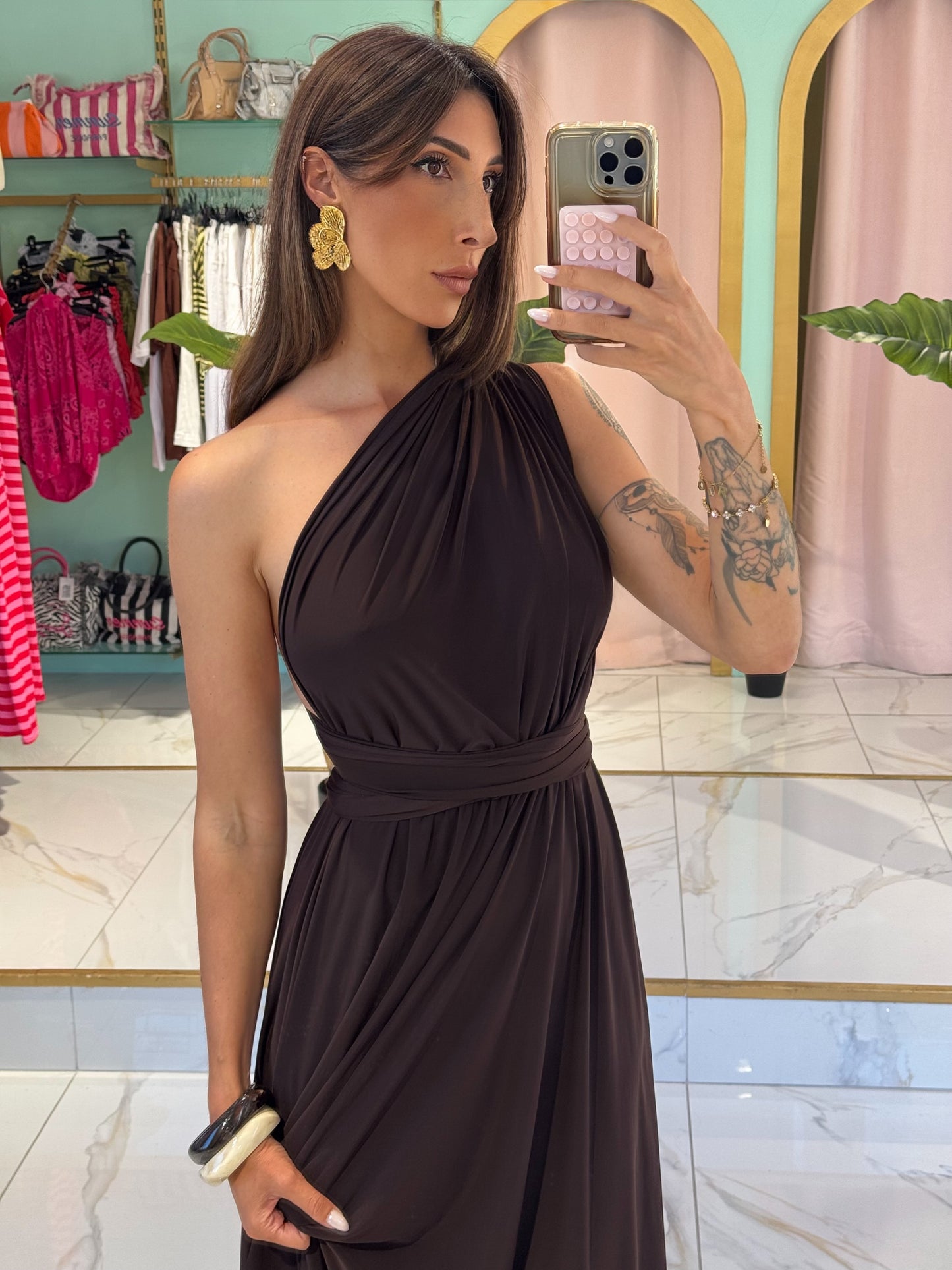 Robe Multi-Positions - marron