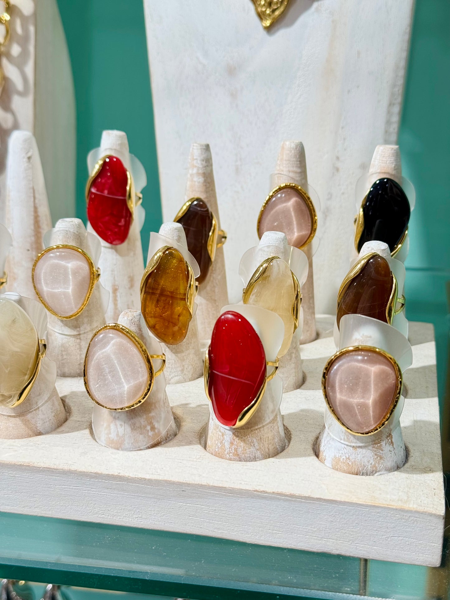 Bague pierre